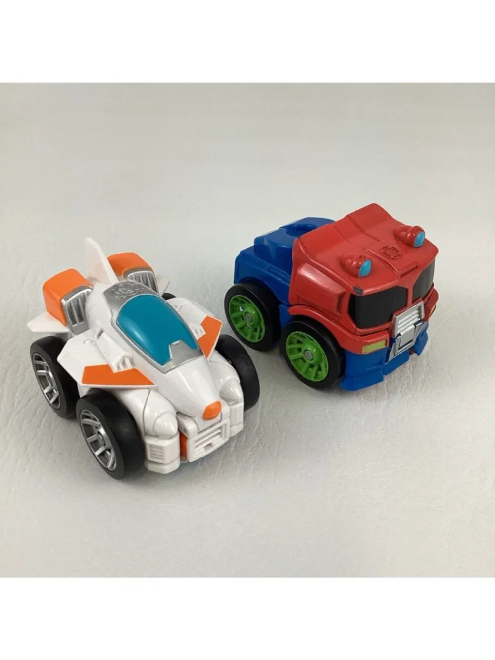 Transformers Rescue Bots Flip Racers Airport Blastoff Set Blades Optimus Prime